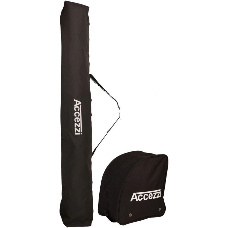 Accezzi Wagrain, skitas, 170cm + Saalbach tas voor skischoenen
