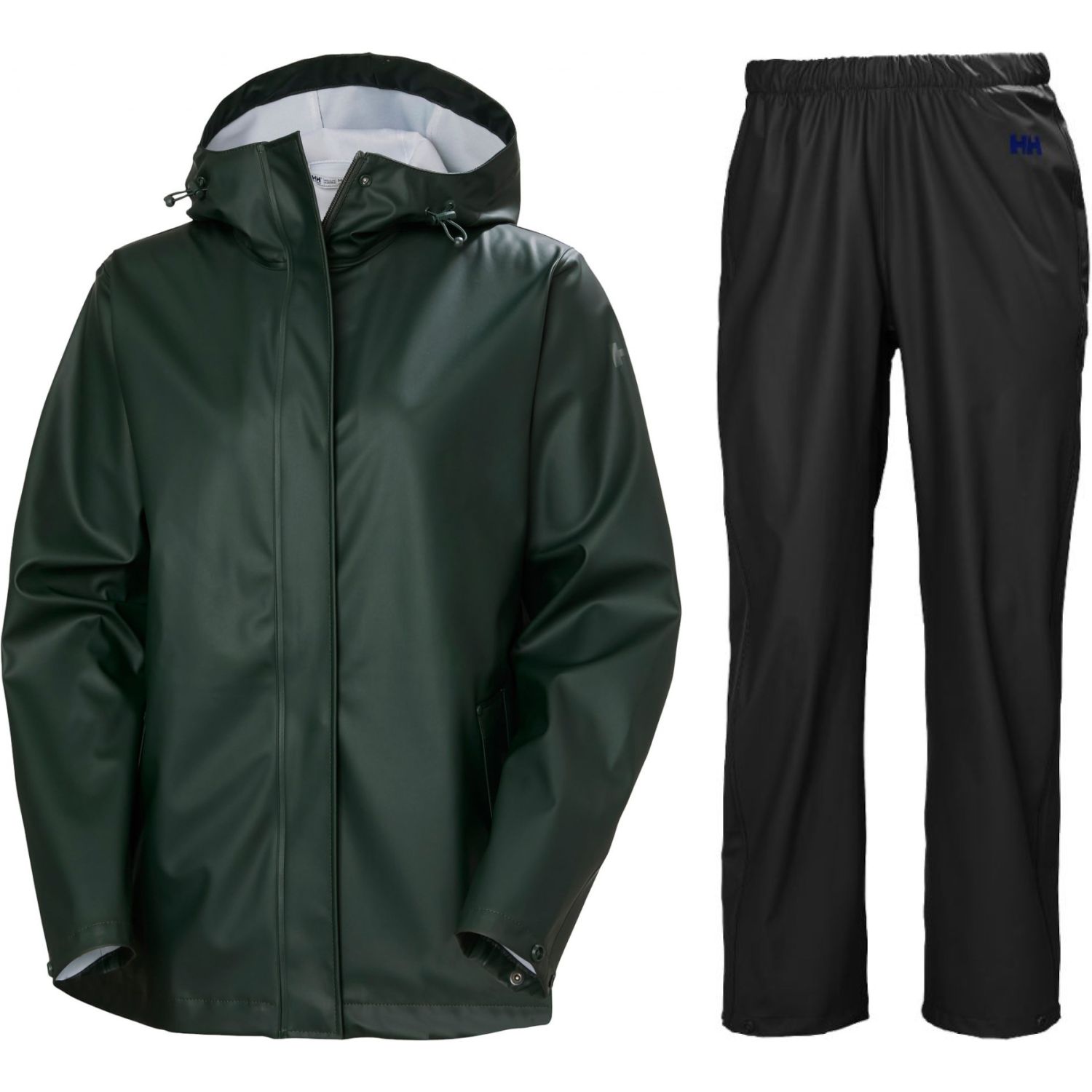 Helly Hansen Moss regnsæt, dame, grøn/sort - DKK 936 - Spar 27%