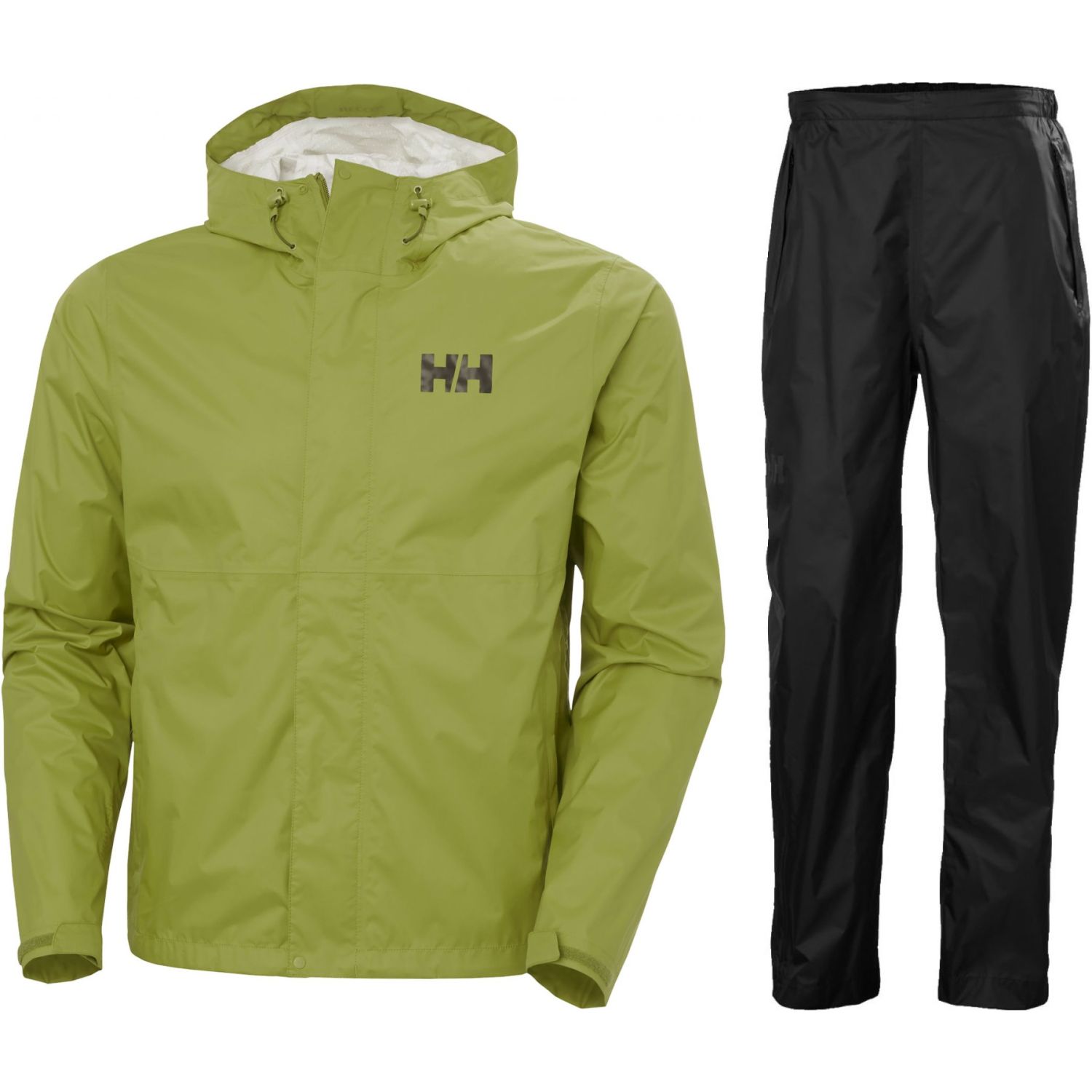 Helly Hansen Loke 2.0/Loke -sadesetti, miehille, musta/vihreä