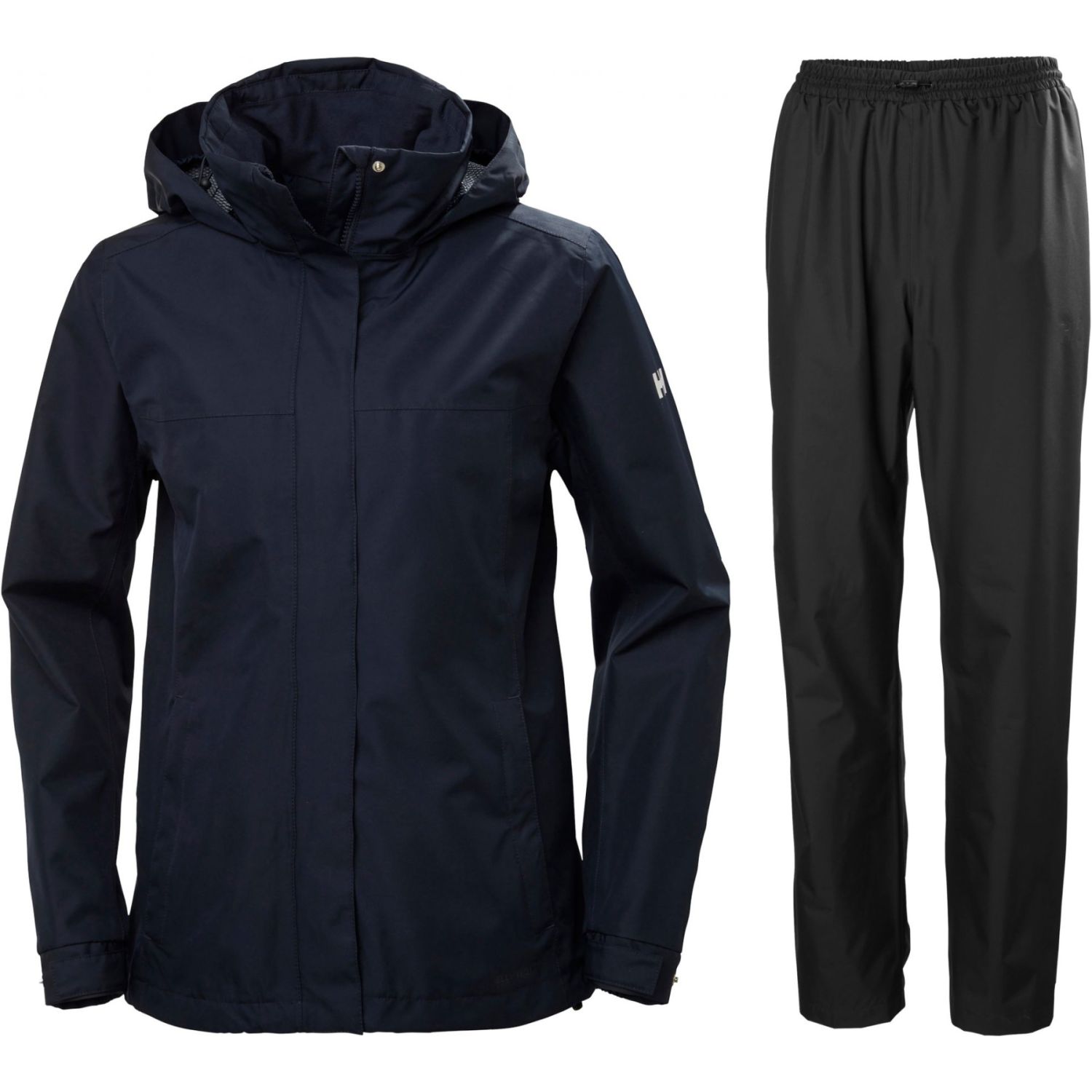 Helly Hansen HH Rain/Aden Regenanzug, Damen, schwarz/blau