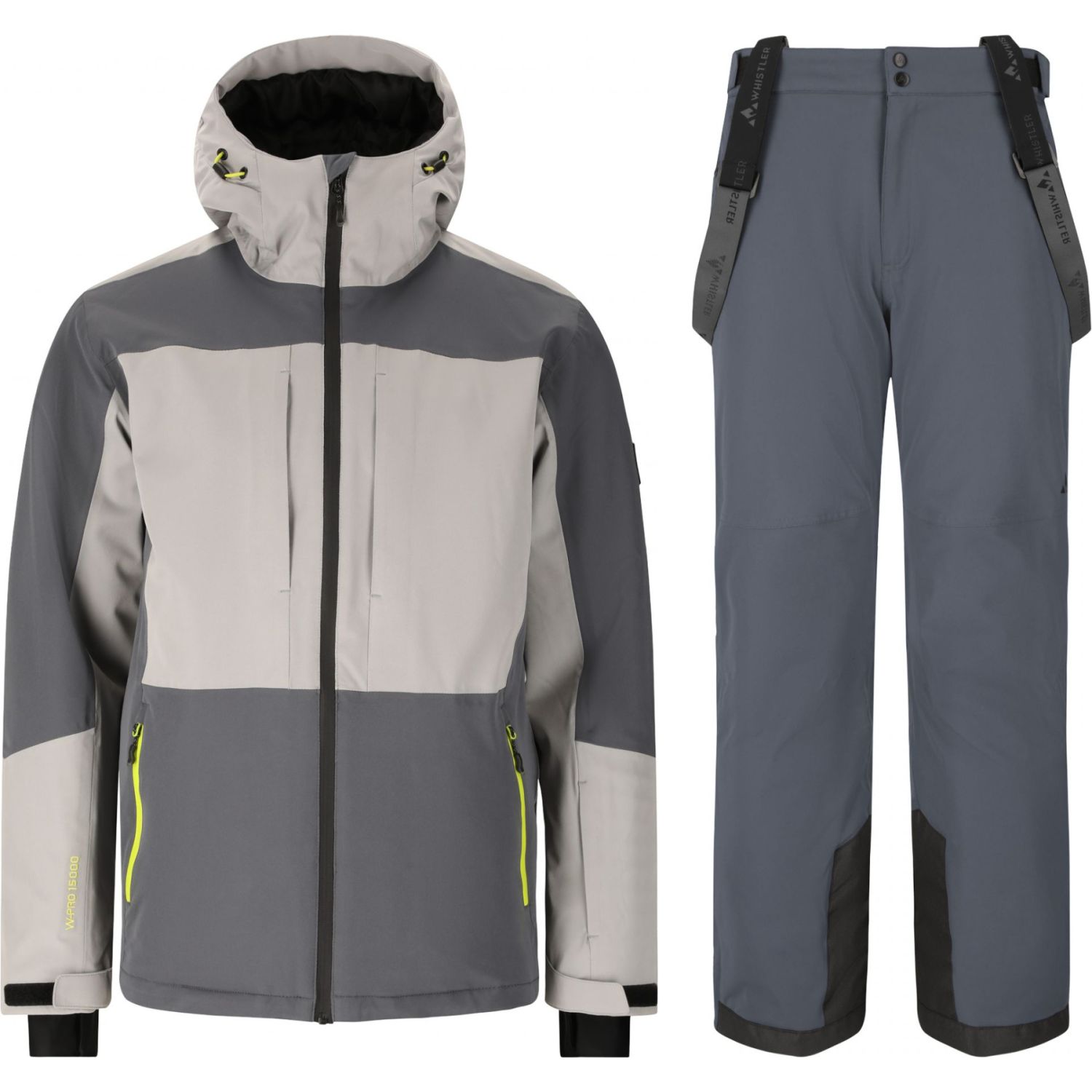 Whistler Gippslang/Boulder Skiset, Herren, dunkelgrau