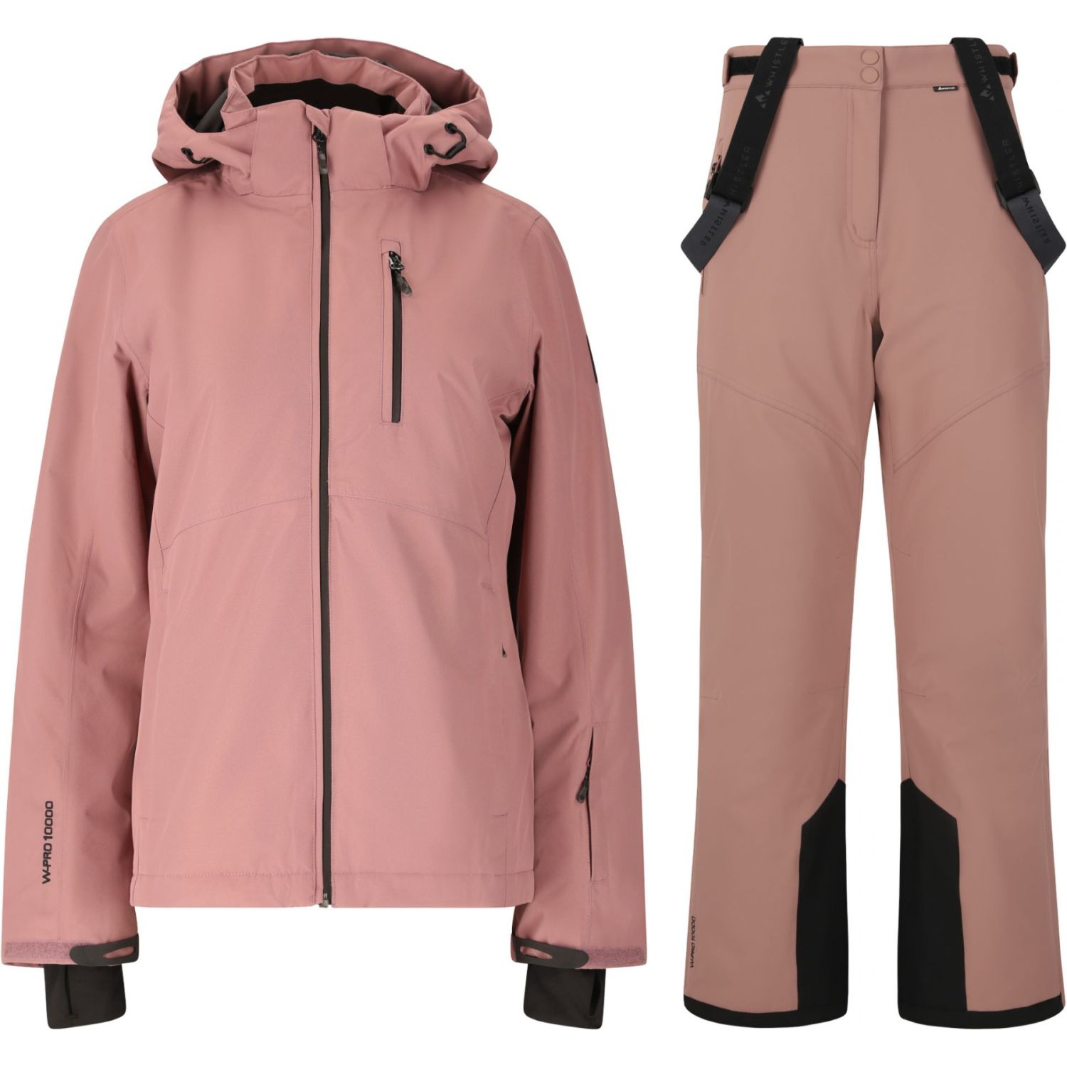 Whistler Drizzle Ski-Set (Jacke und Hose), Damen, Twilight Mauve