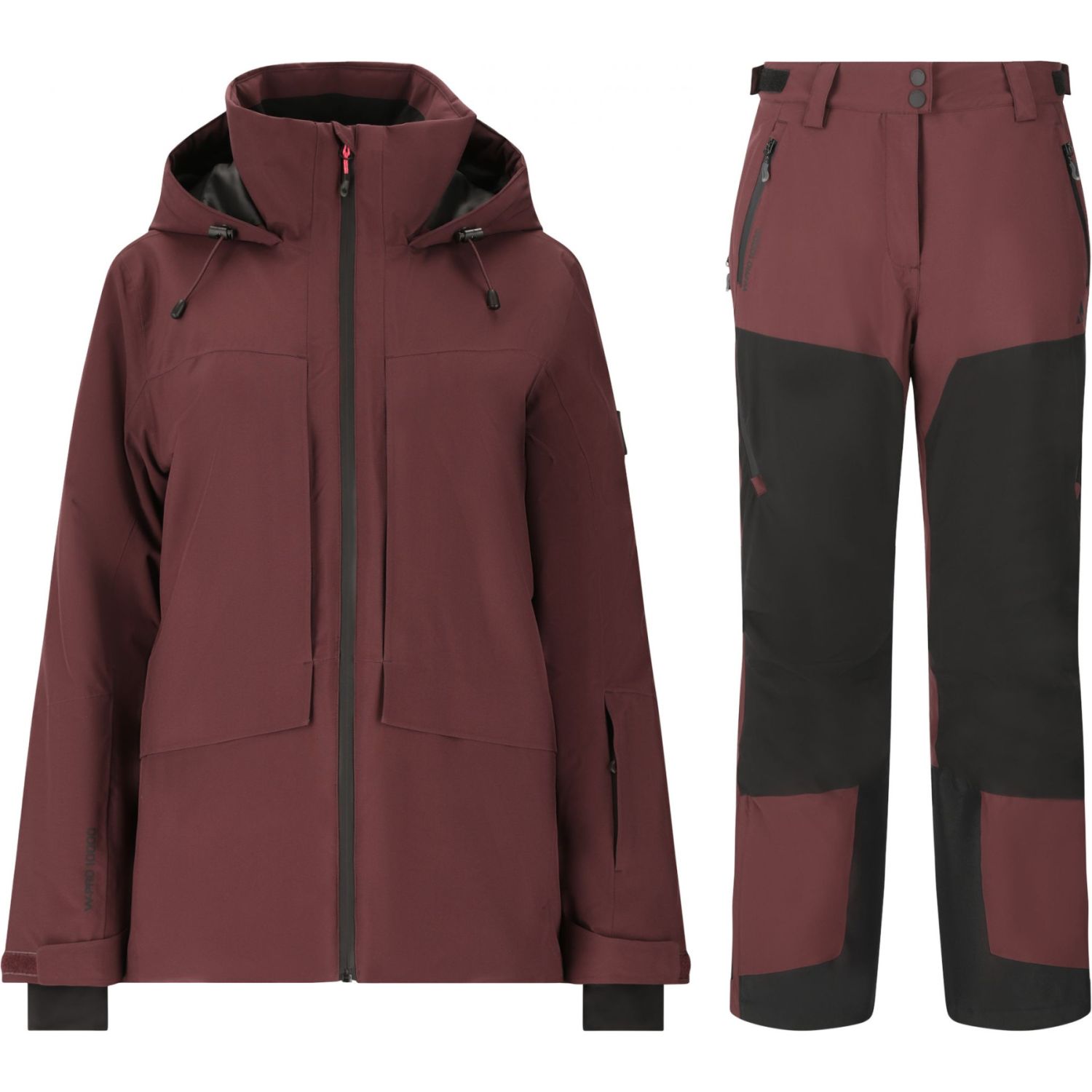 Whistler Kingland Ski-Jacke/Ski-Hose-Set, Damen, Fudge