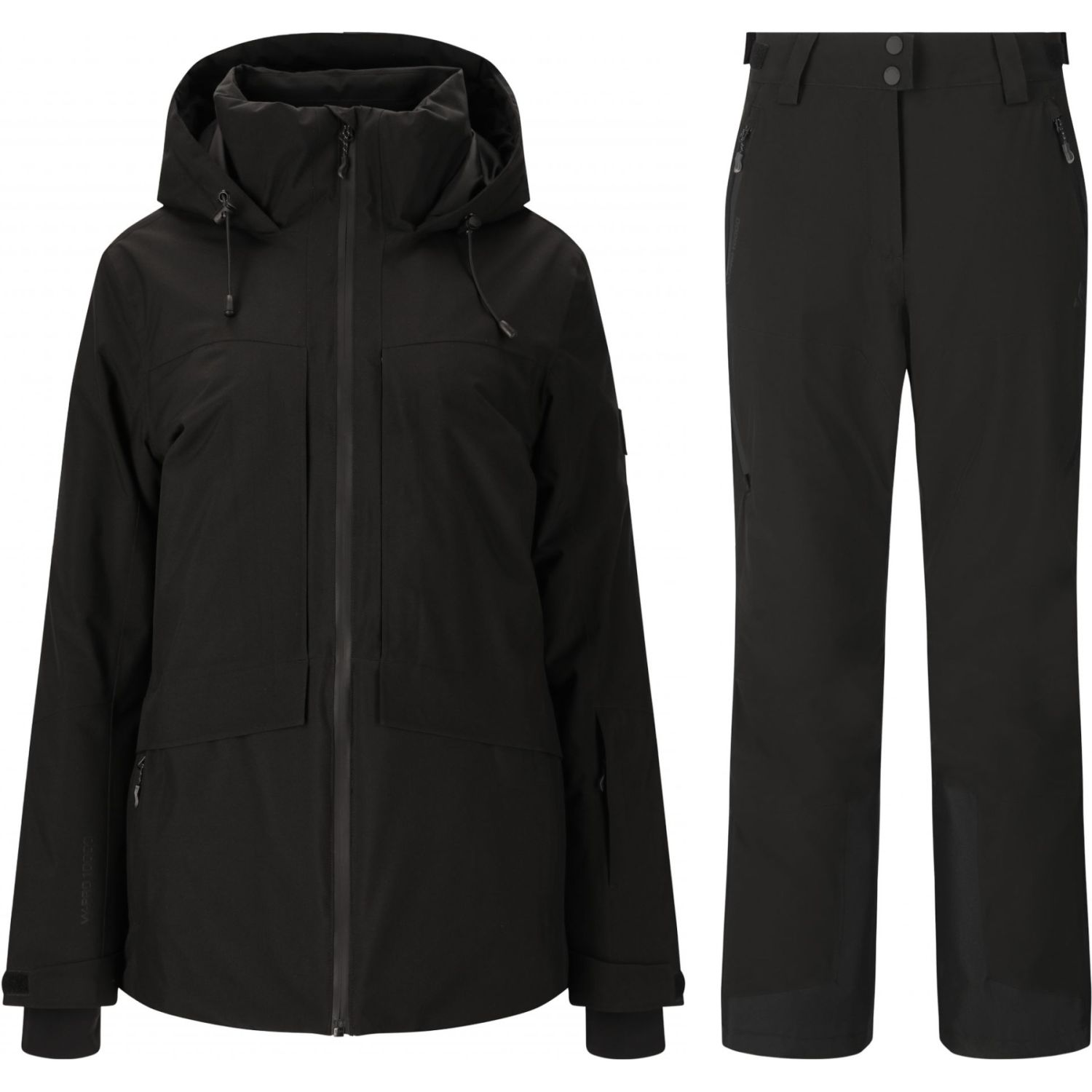 Whistler Kingland Ski-Jacke/Ski-Hose-Set, Damen, schwarz