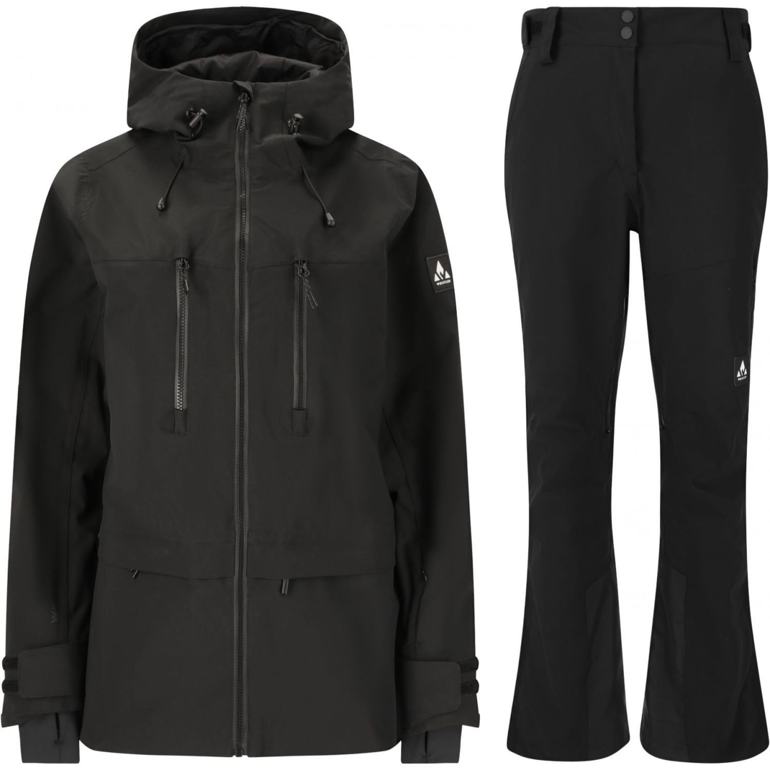 Whistler Takoda Ski-Set (Jacke und Hose), Damen, schwarz