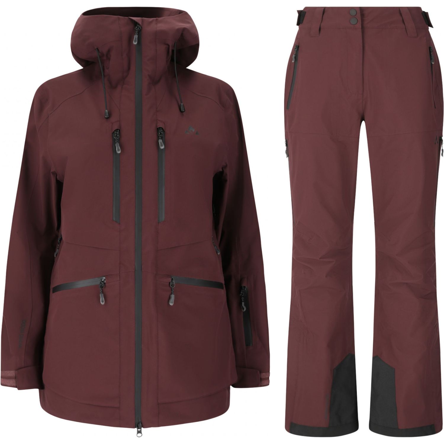 Whistler Waitoro Ski-Jacke/Ski-Hose-Set, Damen, Fudge