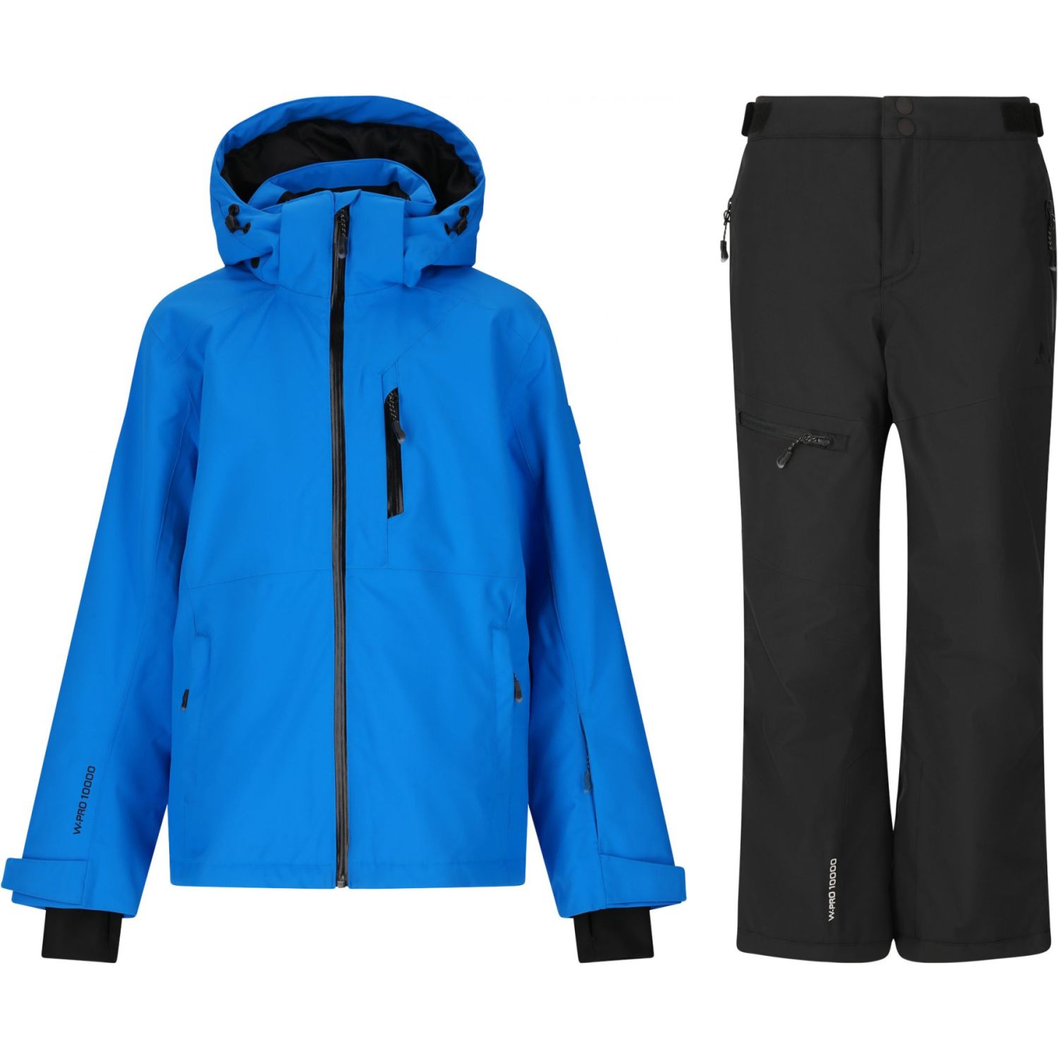 Whistler Rossburg Ski-Jacke/Ski-Hose-Set, Junior, blau/schwarz