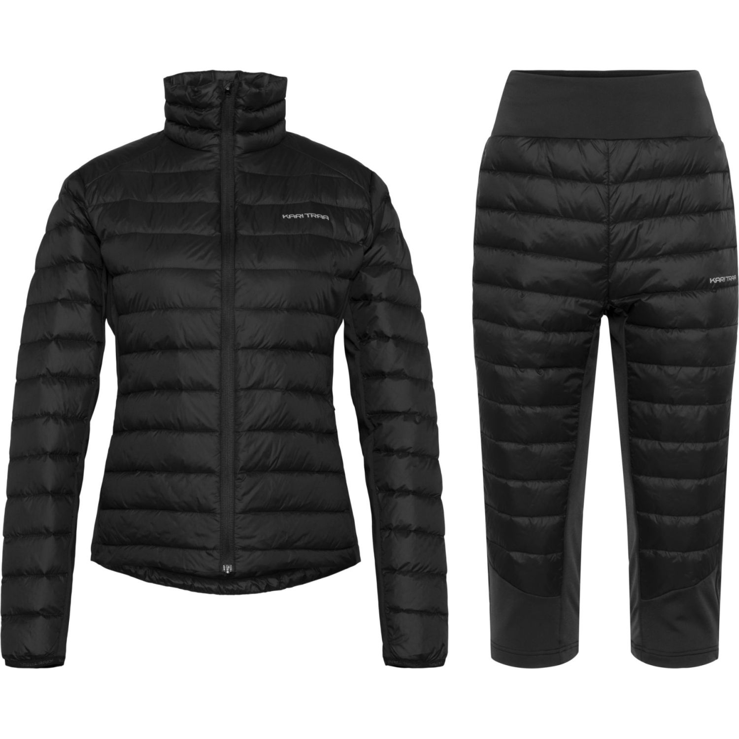 Kari Traa Emilie Down Jacket Setti, naisten, musta