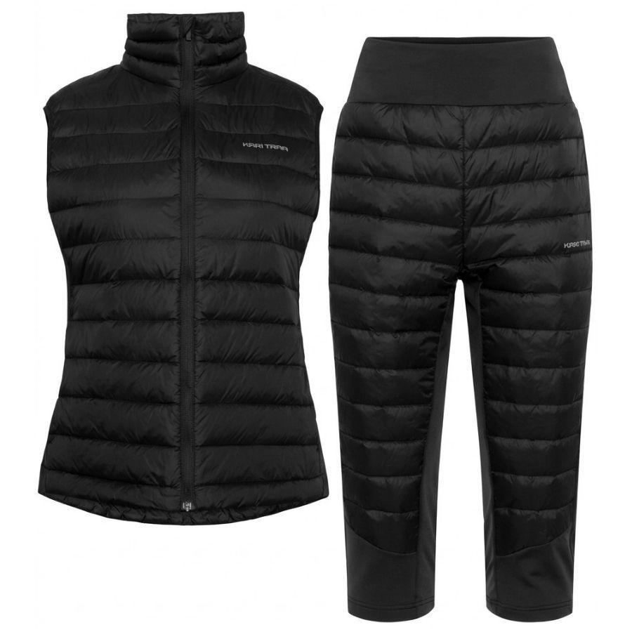 Kari Traa Kari Traa Emilie Down Vest Set, Damen, sort,