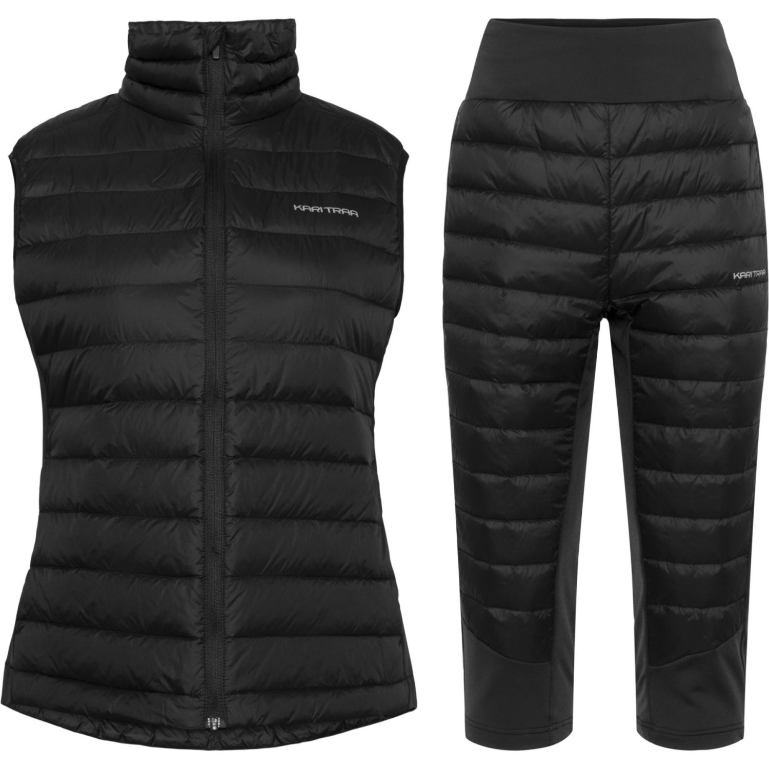 Kari Traa Emilie Down Vest Sæt, dame, sort - DKK 1.718 - Spar 20%