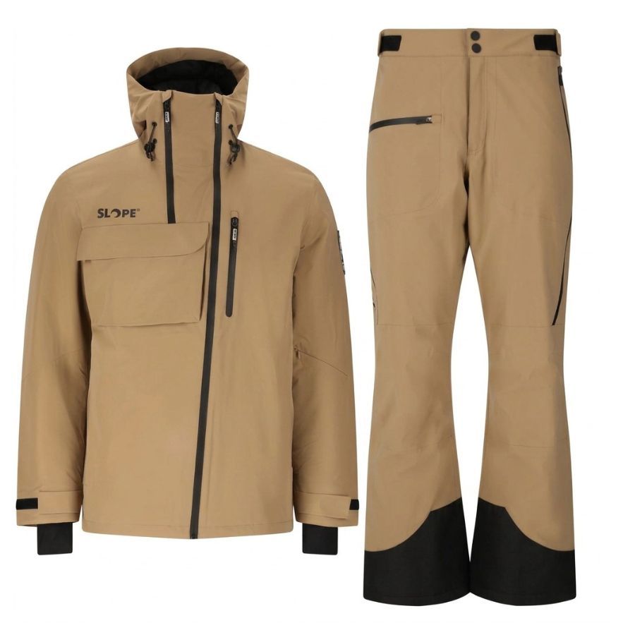 SLOPE Zuko Skiset, Herren, brun