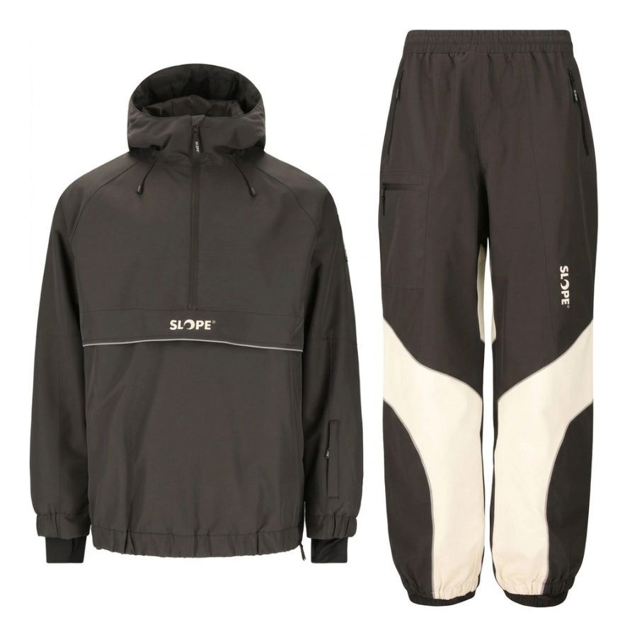 SLOPE Blizz Loose Skisett, herre, sort