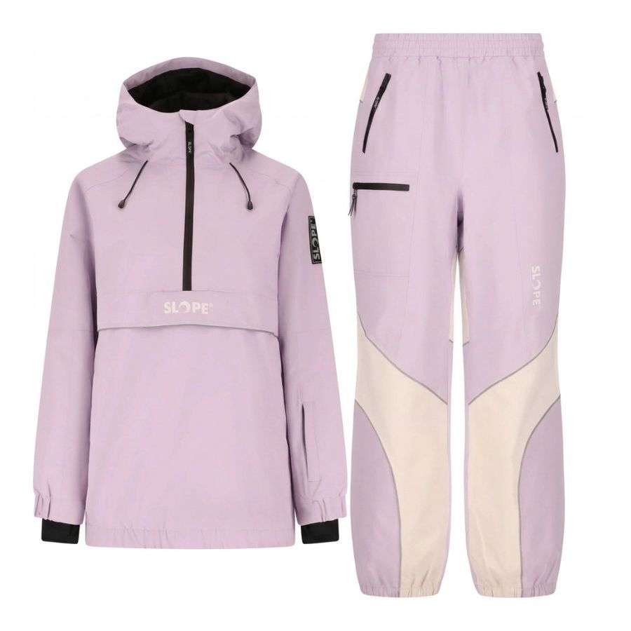 SLOPE Blizz Loose Skiset, Damen, lilla