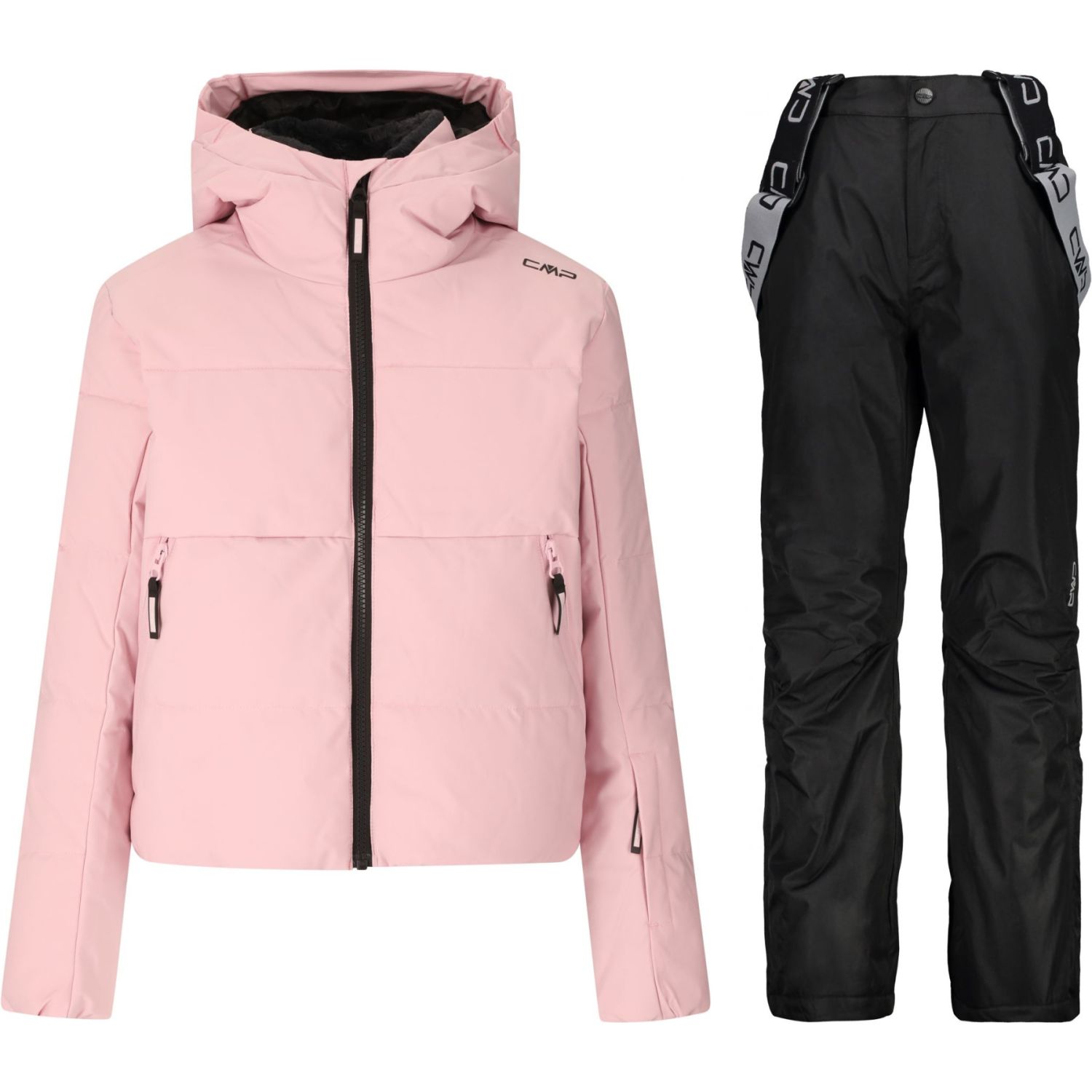 CMP Skiset, Kinder, pink/sort
