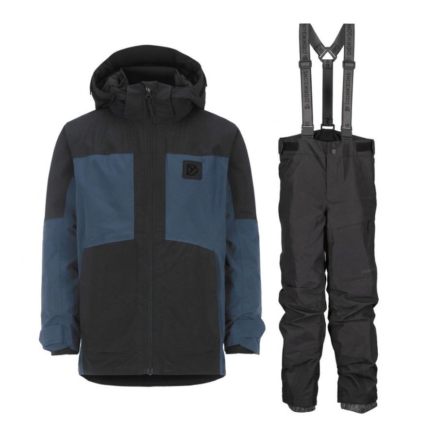 Didriksons Dolomit 3 Skidset, barn, blå/sort - SEK 2.399 - Spara 20%