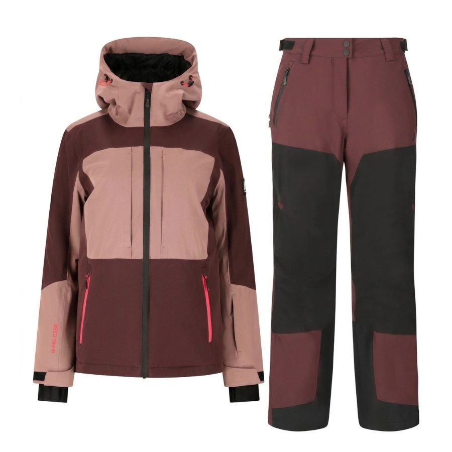 Whistler Boulder Skisett, dame, twilight mauve/fudge