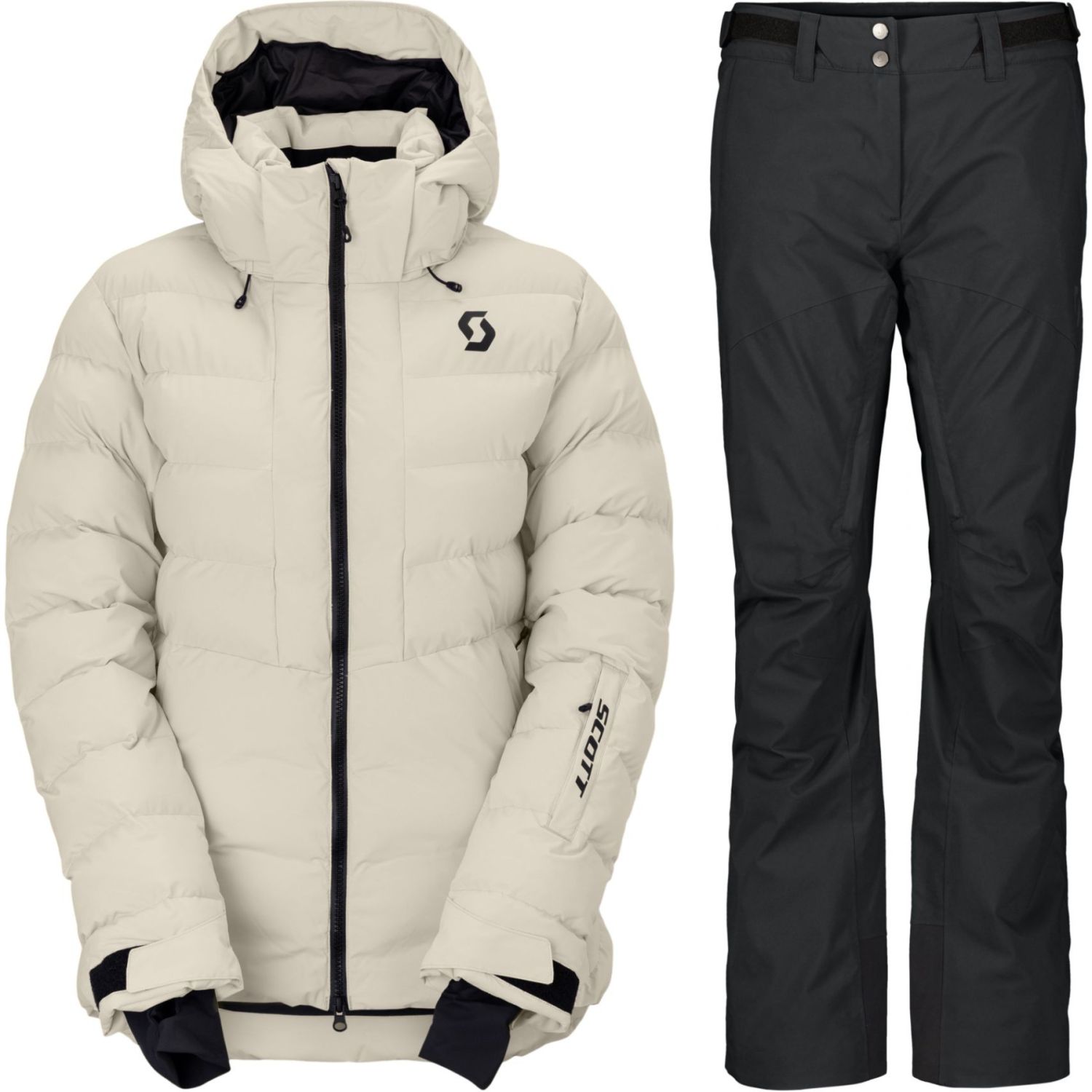 Scott Ultimate Warm Skidset, dam, beige/svart - SEK 4.635 - Spara 29%