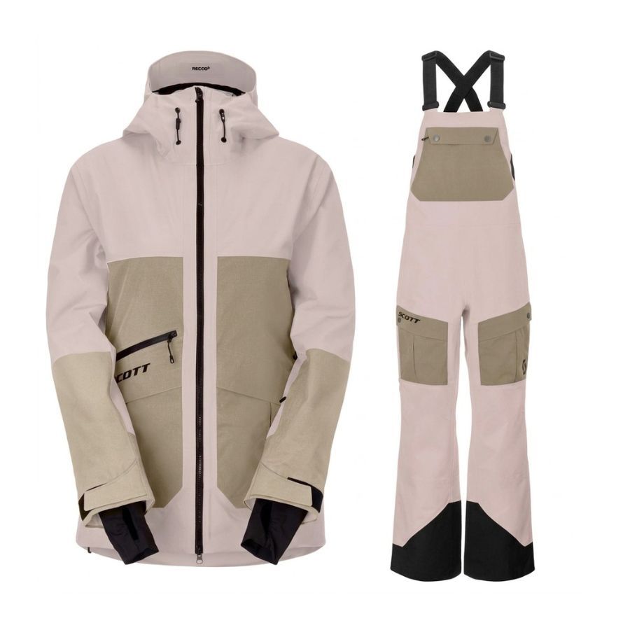 Scott Ultimate Dryo Utility Skiset, Damen, pink/beige