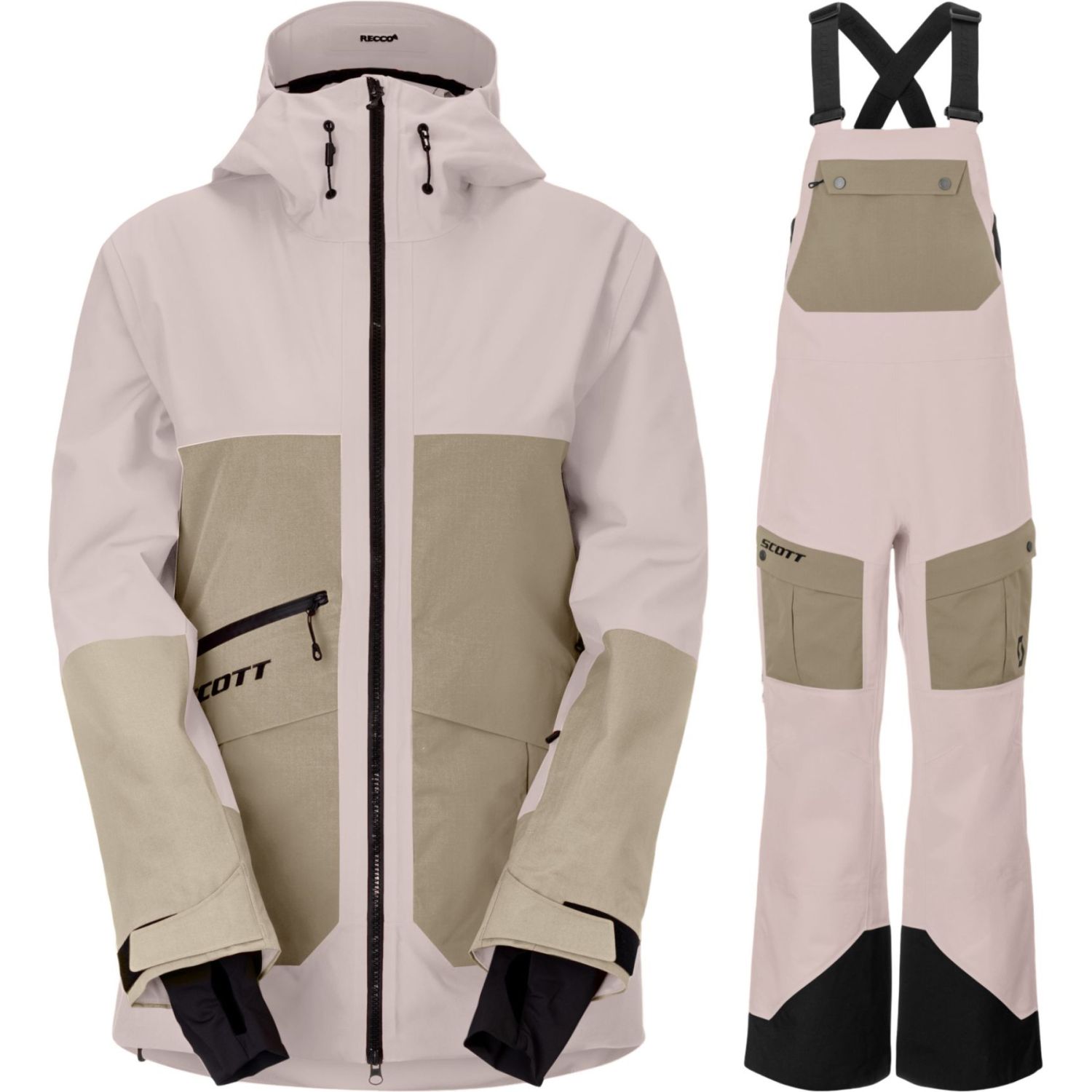Scott Ultimate Dryo Utility Equipo de esquí, para mujer, pink/beige