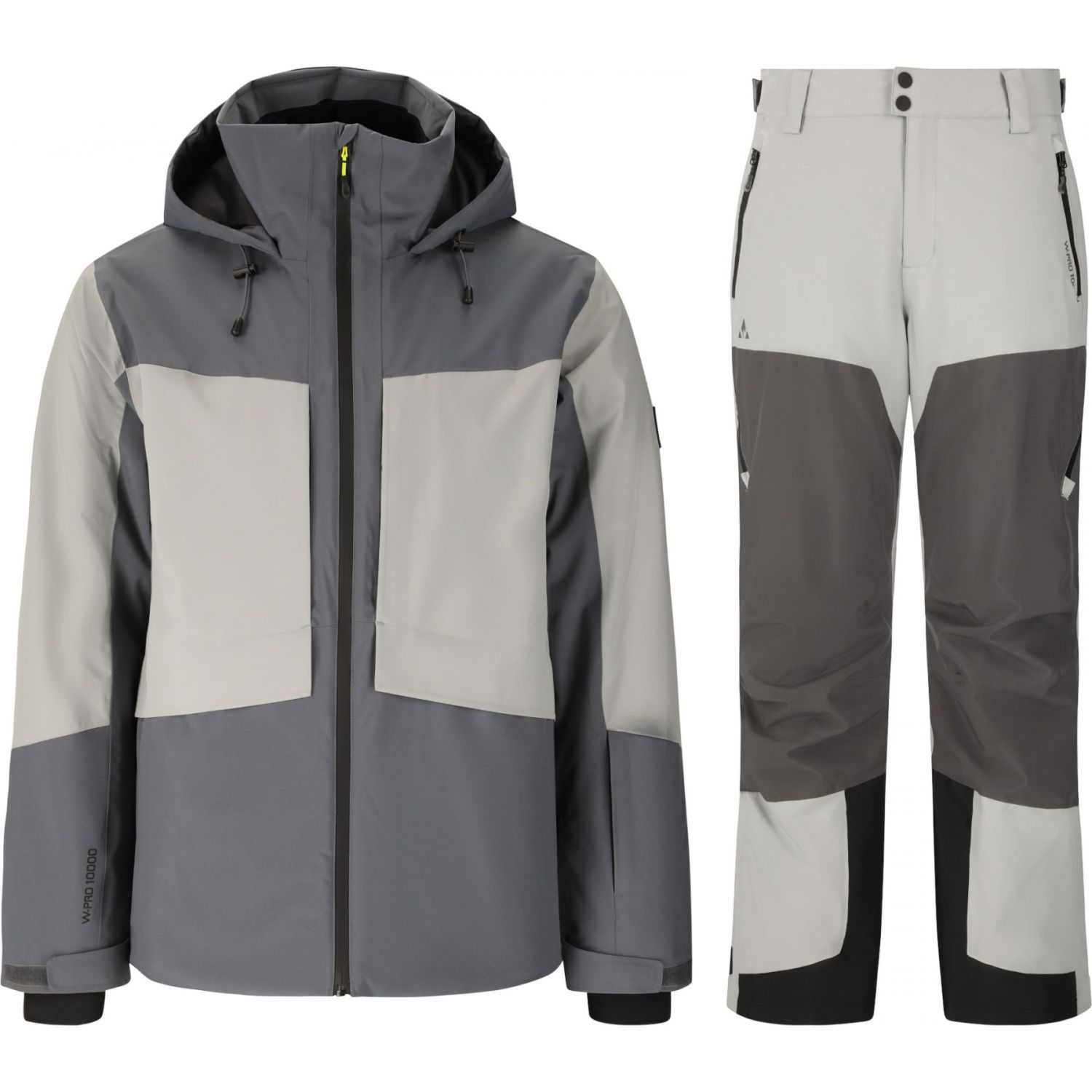 Whistler Kingland Skiset, Herren, mørkegrå/grå