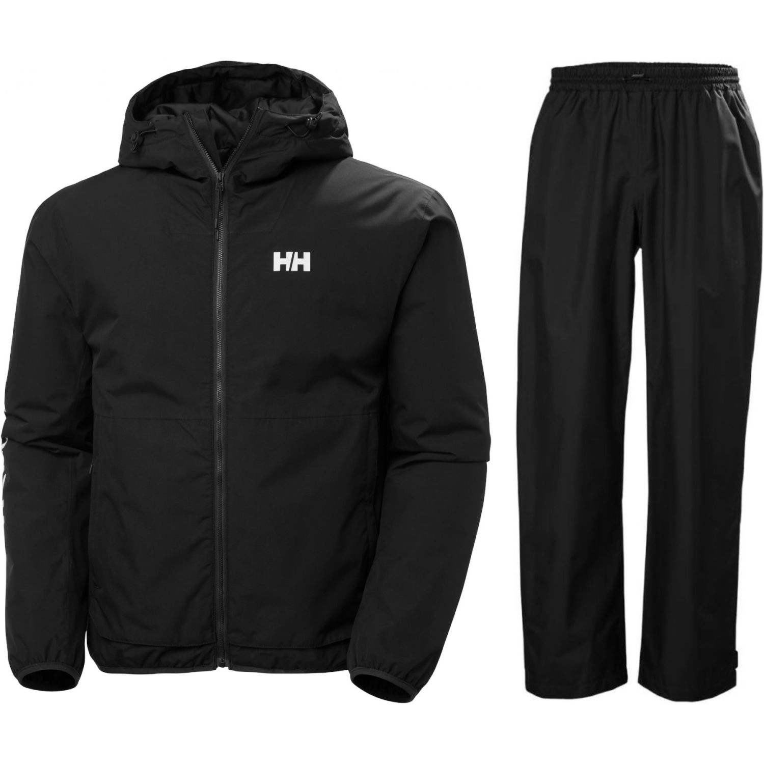 Helly Hansen Ervik Regnsæt, herre, sort