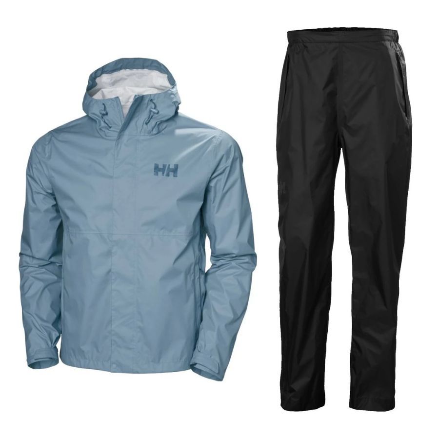 Helly Hansen Loke Regnsæt, herre, blå/sort