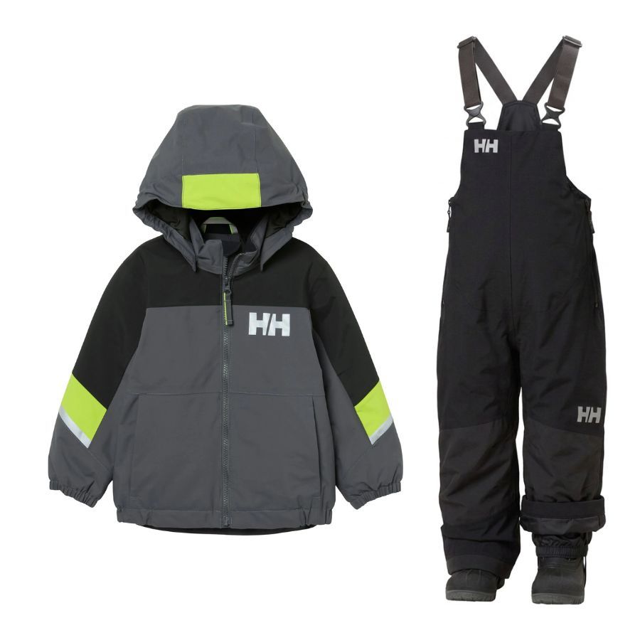 Helly Hansen Rider Skisæt, børn, grå/sort