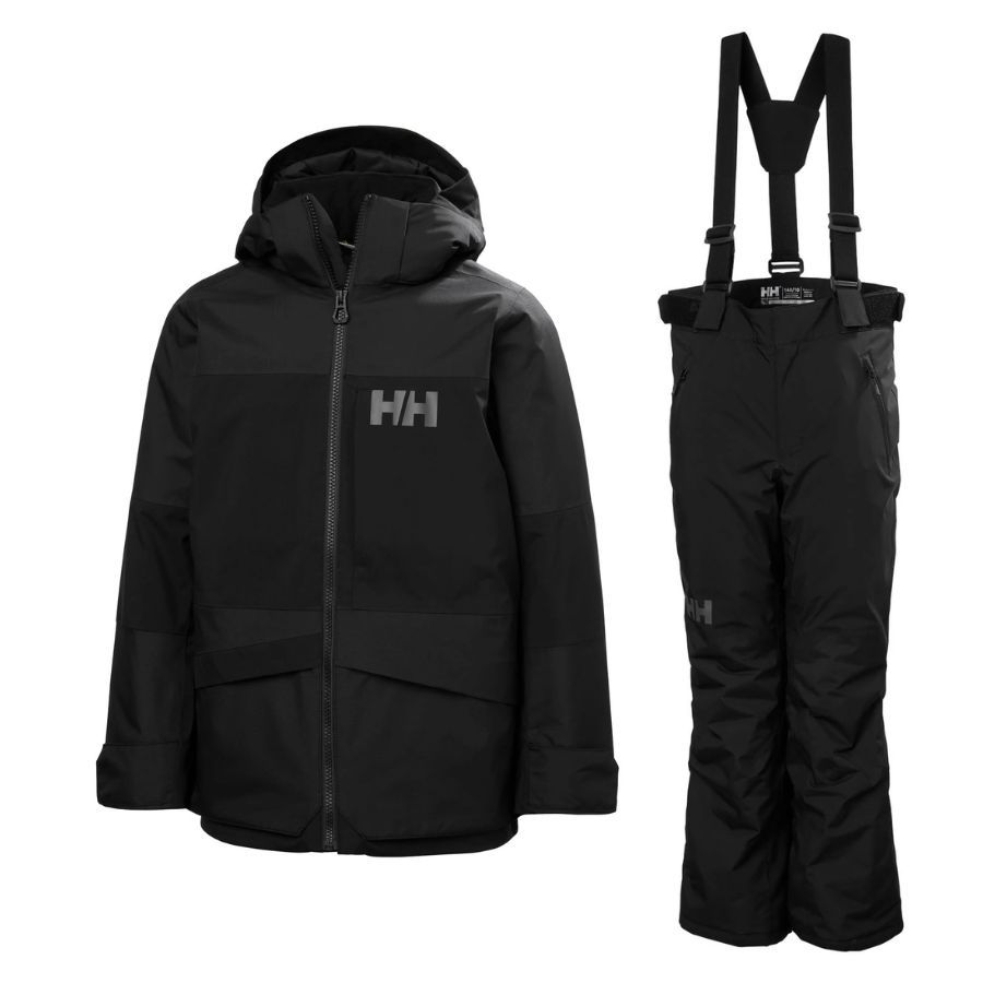 Helly Hansen Summit 2.0 Skiset, Kinder, sort