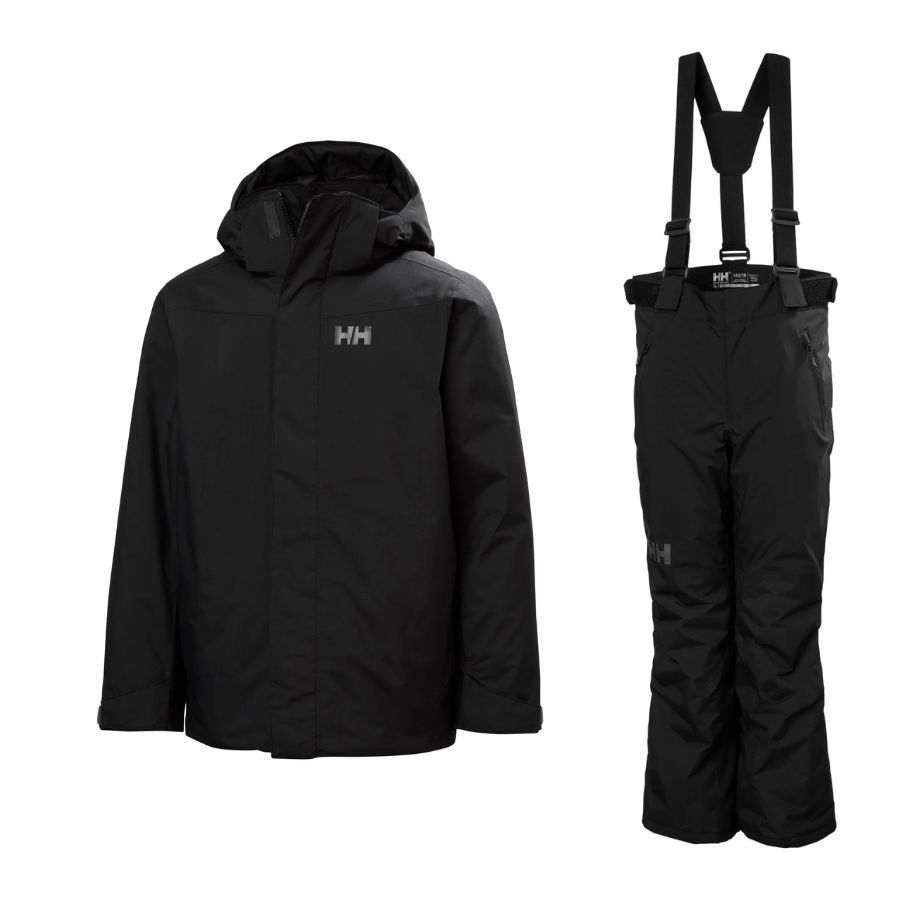 Helly Hansen Orionpeak Skisets, Kinder, sort