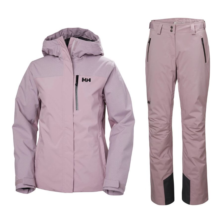 Helly Hansen Snowplay Skiset, Damen, lilla