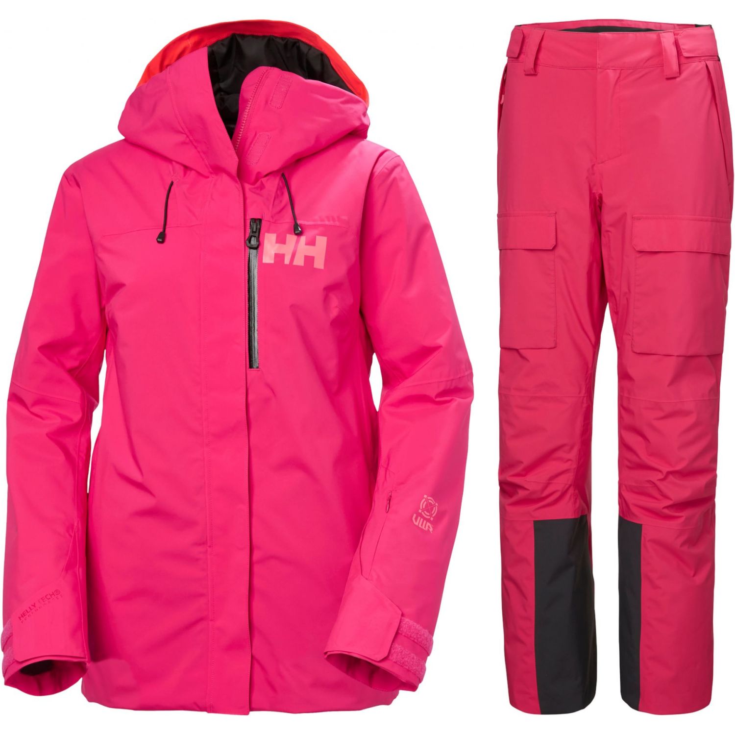 Helly Hansen Powshot, skijakke, dame, pink