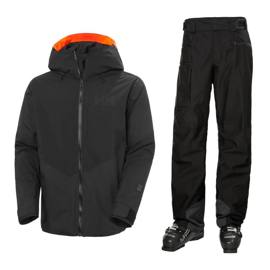 Helly Hansen Powerdreamer 3.0 Skiset, Herren, sort
