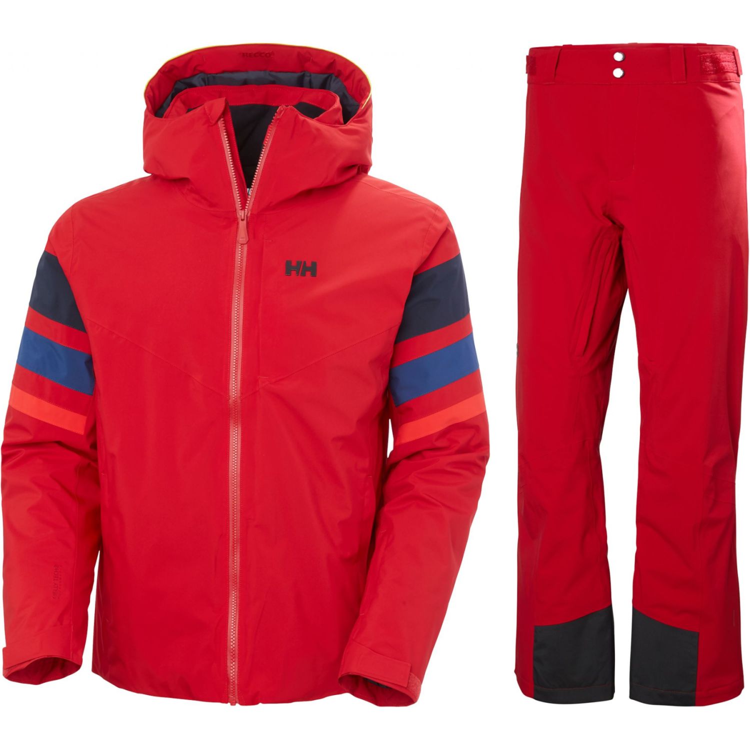 Helly Hansen Panoramic Ins Equipo de esquí, para hombre, rød