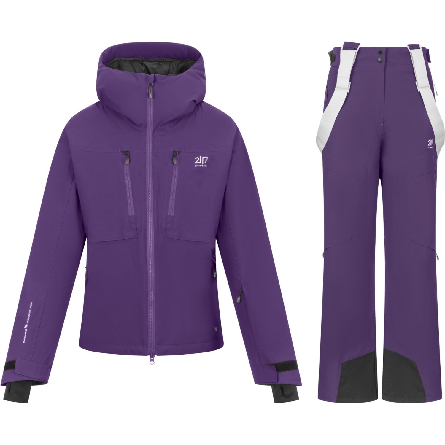 2117 of Sweden Grubban Skiset, Damen, lilla