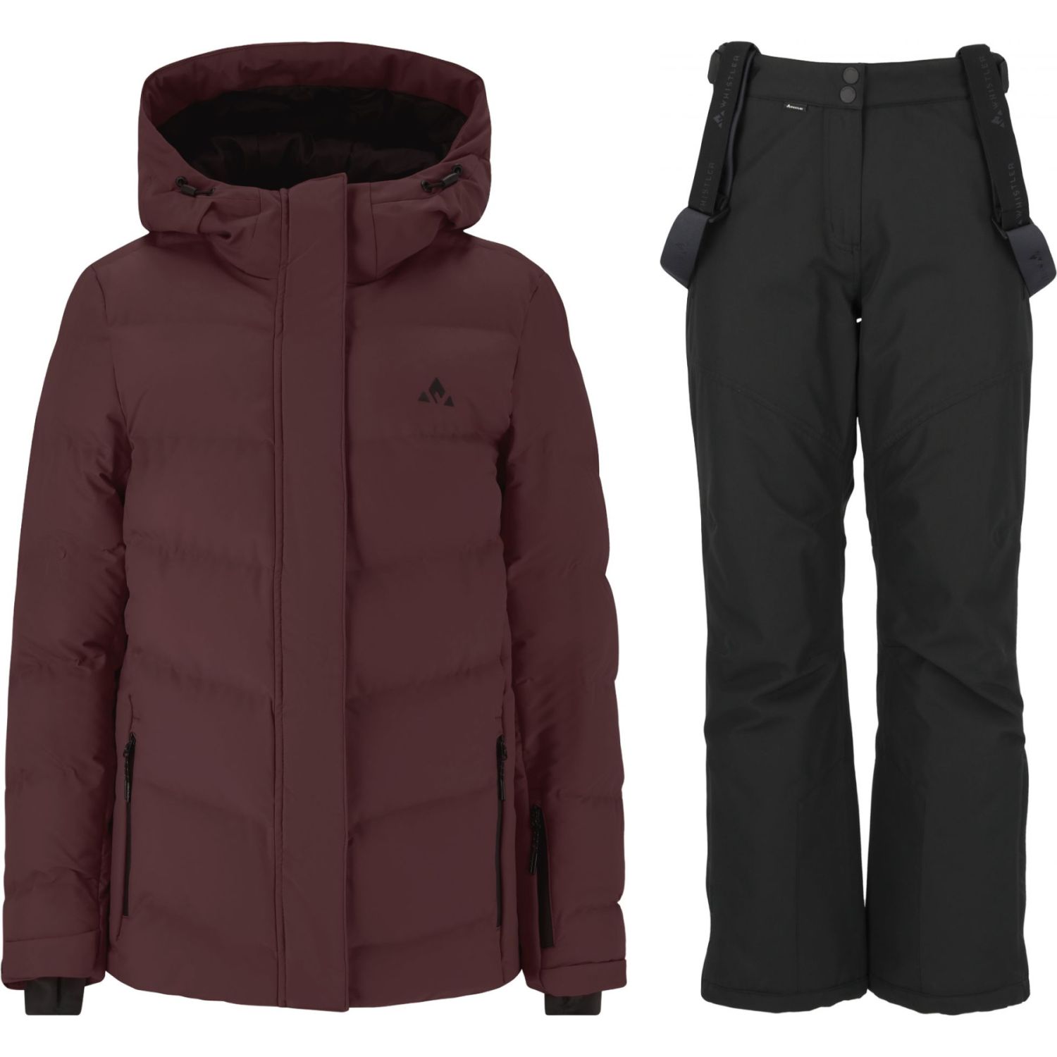 Whistler Cheno Skiset, Damen, fudge/sort