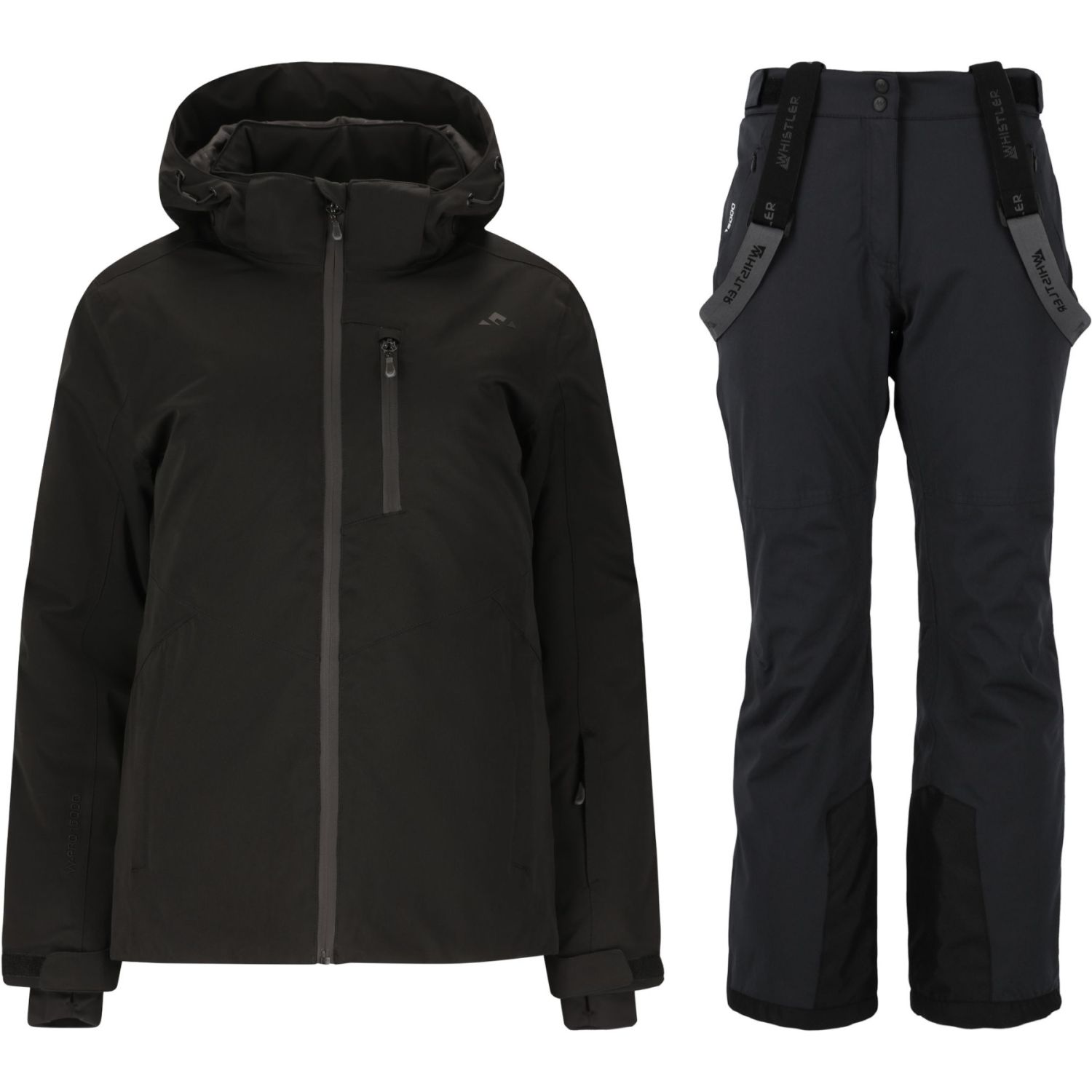Whistler Jada Skiset, Damen, sort