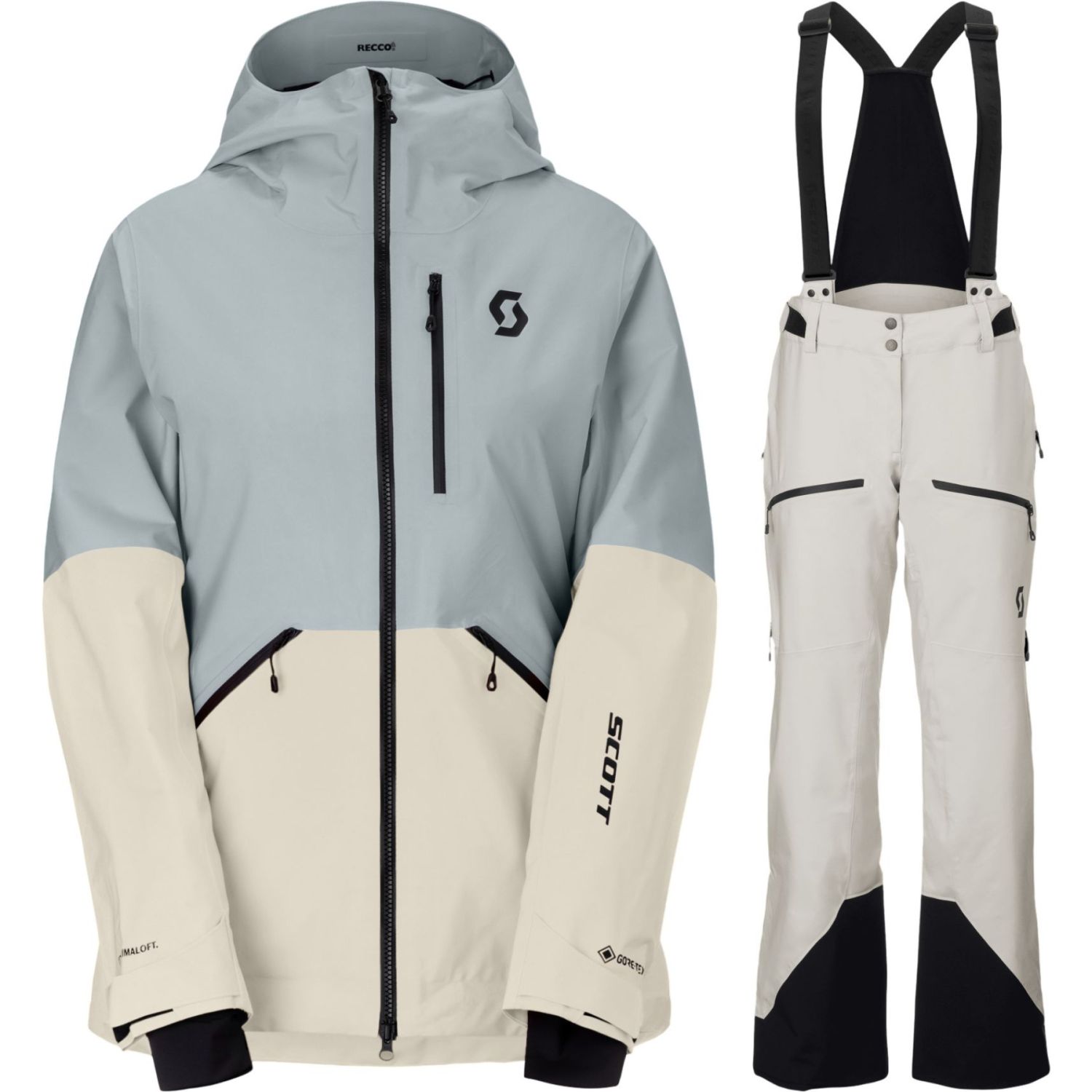 Scott Vertic GTX 2L PL Equipo de esquí, para mujer, blå/beige