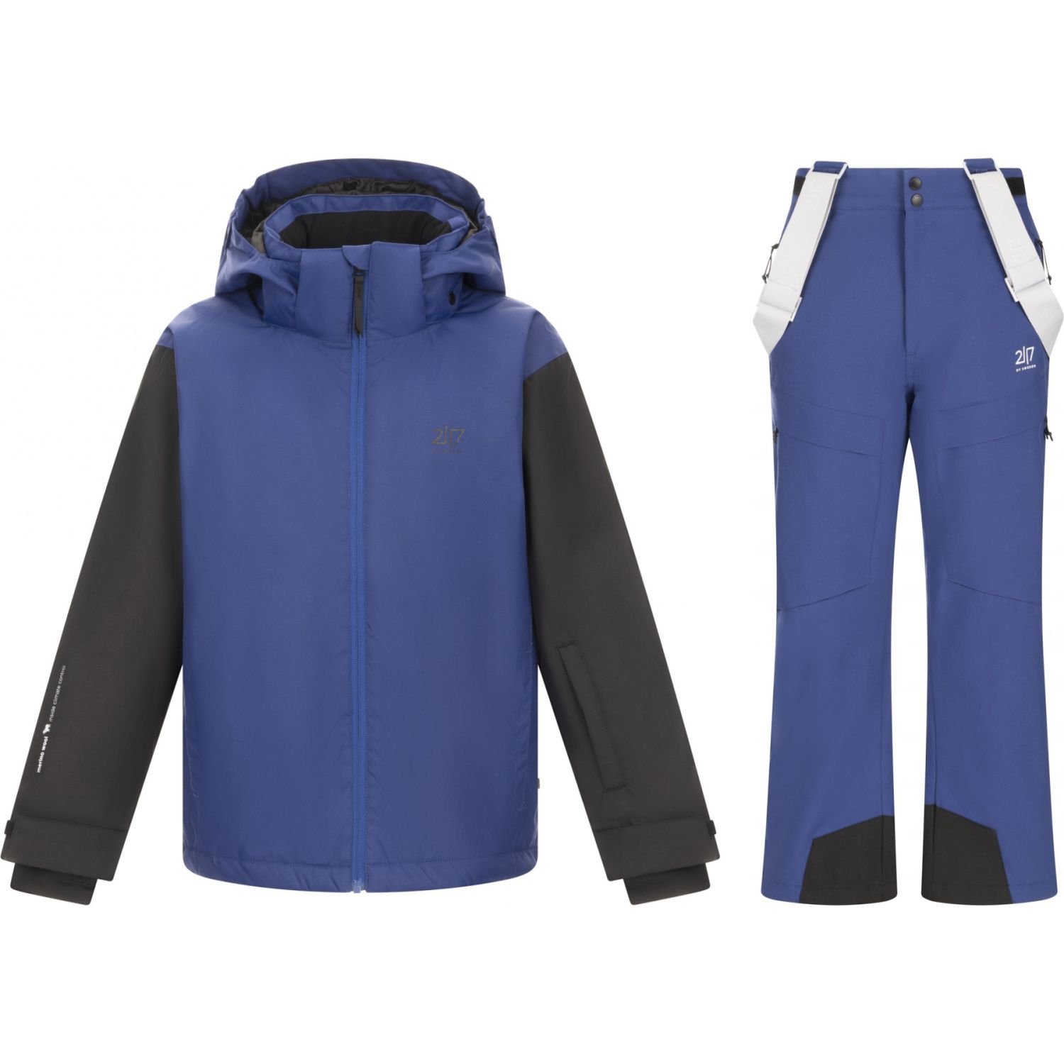 2117 of Sweden Borgvik Skiset, Kinder, blå