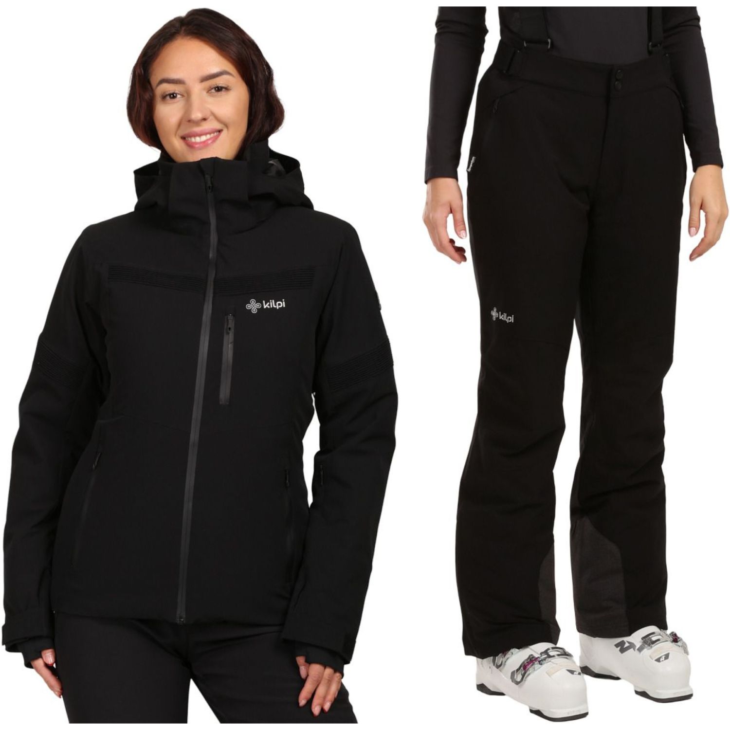 Kilpi Valera Skiset, dames, zwart