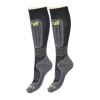 Deluni junior skistrømper, 2 par, sort