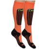 Deluni skistrømper, 2 par, orange
