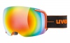 Uvex Big 40, skibriller, full mirror, orange