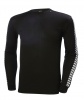 Helly Hansen Dry Stripe Crew, herre, sort