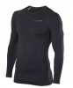 Falke Maximum Warm Longsleeved Shirt Tight Fit, herre, sort