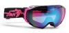 Demon Storm skibriller, sort/fucsia