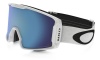 Oakley Line Miner, Factory Pilot Whiteout, Prizm Sapphire Iridium