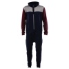 Mons Royale The Monsie One Piece, skiundertøj, Burgundy Navy