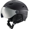 Cairn Electron, skihjelm med visir, junior, mat sort