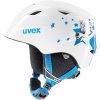 Uvex airwing 2 skihjelm, hvid/blå