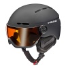 HEAD Knight visir skihjelm, sort